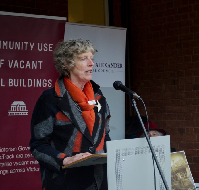 OPening of the Newstead Arts Hub, a Victrack Community Vacant Use Program project - $430.000 spent to refurbish and restore the station ahead of community use and ownership