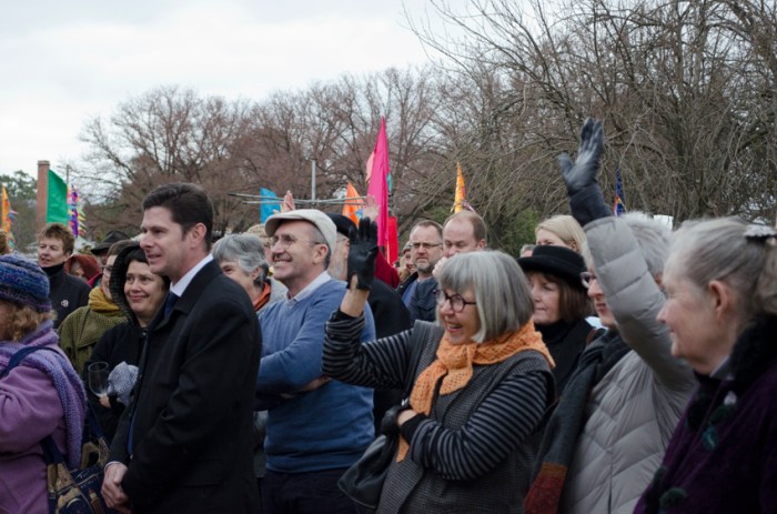 A huge crowd enjoyed the day