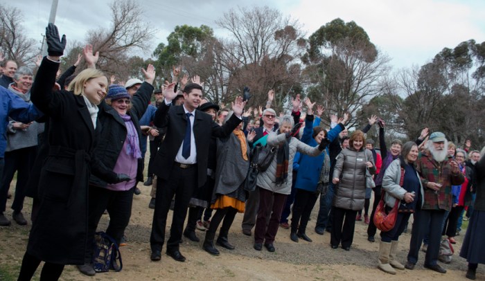 OPening of the Newstead Arts Hub, a Victrack Community Vacant Use Program project - $430.000 spent to refurbish and restore the station ahead of community use and ownership