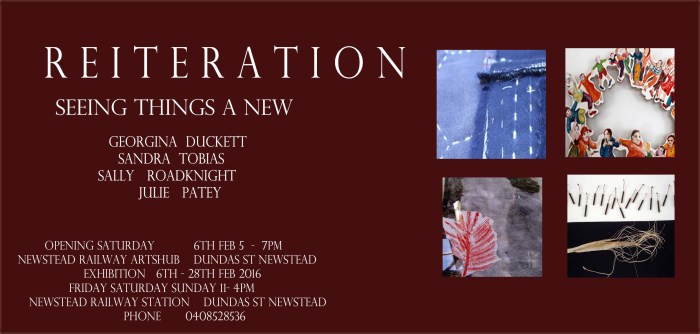 Reiteration Exhibition, February 2016